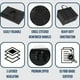 thumbnail image 3 of Keep Your Food Fresh Anywhere with Our Foldable Reusable Insulated Handbag - Perfect for Outdoor Camping, Picnic, and Food Delivery!, 3 of 4