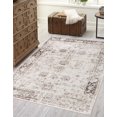 thumbnail image 3 of Unique Loom 3134039 8 x 10 ft. Casino Sofia Rectangular Rug, Ivory, 3 of 5