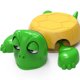thumbnail image 3 of Copa de tortuga de plástico tazón aislada adorno tortuga creativa (verde amarillo), 3 of 6