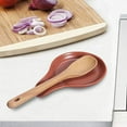 thumbnail image 6 of Oggi Jumbo Spooner Black Ceramic Spoon Rest, 6 of 7