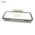 thumbnail image 4 of Baohd 2 Pieces Over Door Cabinet Garbage Holder Alloy Hanging Trash Rack Kitchen Cupboard Waste Container, 4 of 5