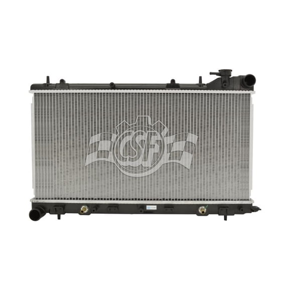 CSF Aluminum Core Radiator, 1 Row Plastic Tank