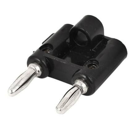 Unique Bargains Speaker Screw Type Dual Banana Plug Connector Binding Post for 6mm Cable