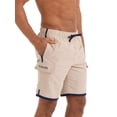 thumbnail image 3 of U.S. Polo Assn. Men's & Big Men's Logo Cargo Swim Trunks with UPF50+, 10" Inseam, Sizes S-3XL, 3 of 5