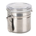 thumbnail image 7 of Uxcell Stainless Steel Airtight Canister Food Bins Container for Kitchen Counter Storage with Lid 33oz, 7 of 7