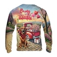 thumbnail image 2 of Be My Valentine's Rhodesian Ridgeback Truck Full of Love Flower Balloon All Over Print 3D Sweatshirt Unisex Merch Ridgebacks Dog Lover Gifts - 02029, 2 of 6