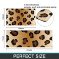 thumbnail image 7 of Gold and Brown Of Leopard Print Kitchen Rugs Sets Of 2,Anti Fatigue Kitchen Mat Rugs Non Slip Washable,Decorative Kitchen Floor Mats for Kitchen,Sink,Laundry,17"x30"+17"x47", 7 of 7