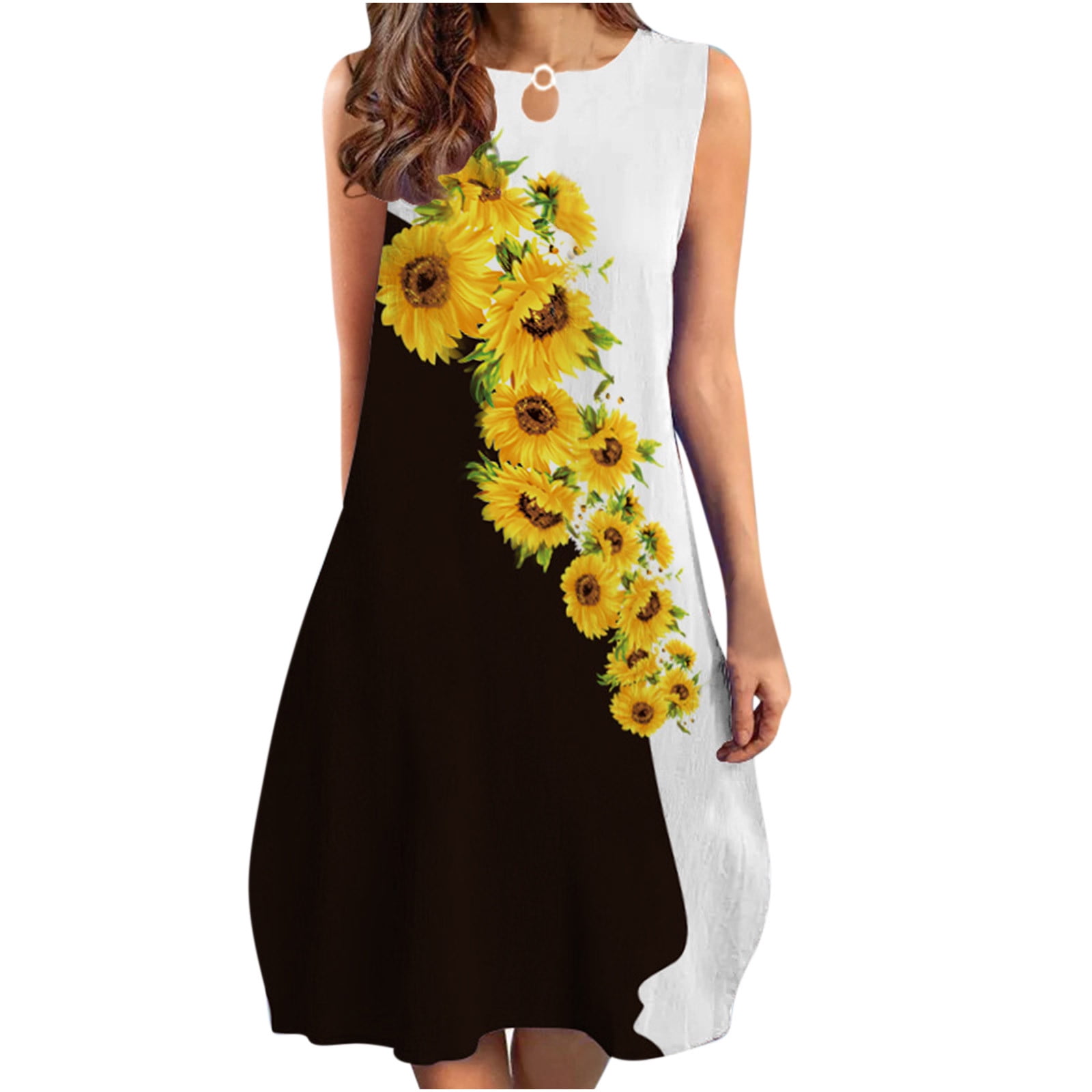 Ross Dress for Less Spring Dresses,Women Floral Beach Dresses