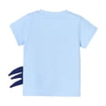 thumbnail image 2 of Baby Tees Boys Glow In The Dark Lizard Print Short Sleeve Tee Boys' Tops Light Blue 3-4 Years, 2 of 5