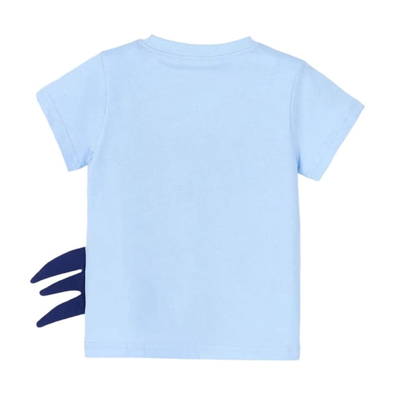 Tiijoy Glow In The Dark Print Graphic Tee for Boys Cotton Short Sleeve T Shirt, Sizes 2-8