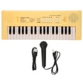 thumbnail image 2 of Electric Piano Keyboard, Education Instrument for Beginners, 37 Keys with Microphone, Recording Function, Portable, Dual Power Supply, Safe Materials, Musical Fun for Children,, 2 of 7