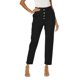 thumbnail image 1 of ICHUANYI Clearance Fashion Women Plus Size Casual Solid Elastic Waist Pocket Loose Pants(Black, L) ICHUANYI WER2023080706469, 1 of 8