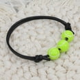 thumbnail image 4 of SUSHANG Bracelet Basketball Baseball Bracelet Wax Line Tennis Rugby Bracelet Boys Girls Sports Jewelry, 4 of 5