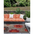 thumbnail image 3 of Outdoor Ucul Collection Area Rug Brown - 6'x9', 3 of 5