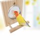 thumbnail image 4 of Suministros para loros, pájaro de juguete, espejo, soporte para loros, barra, juguete para loros, espejo, soporte, palo, escalera oscilante, 4 of 8