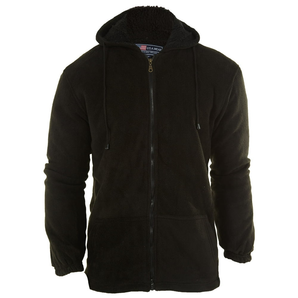 North Pole - North Pole Fleece Jacket Mens Style#C4M-S518 - Walmart.com ...
