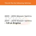 thumbnail image 2 of MAX Advanced Brakes - Brake Kit For 2013-2019 Nissan Sentra (1.8 L4 Engine) | Carbon Ceramic Brake and Rotor Kit Front and Rear | Daily Driving OE Replacement Brake Rotors, 2 of 9