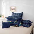 thumbnail image 6 of Homewish Animal Dinosaur Twin Bedding Sets 7-Piece for Teens Boys Girls,Kawaii Woodland Dino Bedding Comforter Set Microfiber,Cartoon Jungle Wildlife Breathable Sheet Sets,Lightweight Room Decor, 6 of 8
