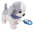 thumbnail image 4 of Juguete electrónico interactivo para cachorro que camina y ladra, con correa de control remoto para niños, color gris, 4 of 14