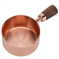 thumbnail image 3 of Casserole en Acier Inoxydable Or ROSE avec Poignée en Bois Vaisselle de Cuisine Multifonctionnelle, 3 of 7