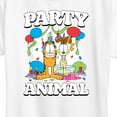 thumbnail image 3 of Garfield - Party Animal - Women's Short Sleeve Graphic T-Shirt, 3 of 5
