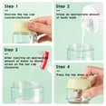 thumbnail image 6 of EIMELI Pet Multifunctional Bath Massage Brush Can Store Bath Liquid With Soft Silicone Dual Comb Head For Dog and Cat Cleaning, 6 of 7