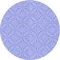 thumbnail image 1 of Ahgly Company Machine Washable Indoor Round Transitional Sky Blue Area Rugs, 8' Round, 1 of 7