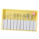 thumbnail image 3 of Paquete de 10 brocas duraderas para uñas, puntas de pulido y pulido, cabezales de fresas rotativas BH-02, 3 of 8