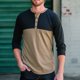 thumbnail image 1 of Mens Slim Fit Casual Shirt Long Sleeves Breathable Outdoor T Shirts Top Sport, 1 of 8