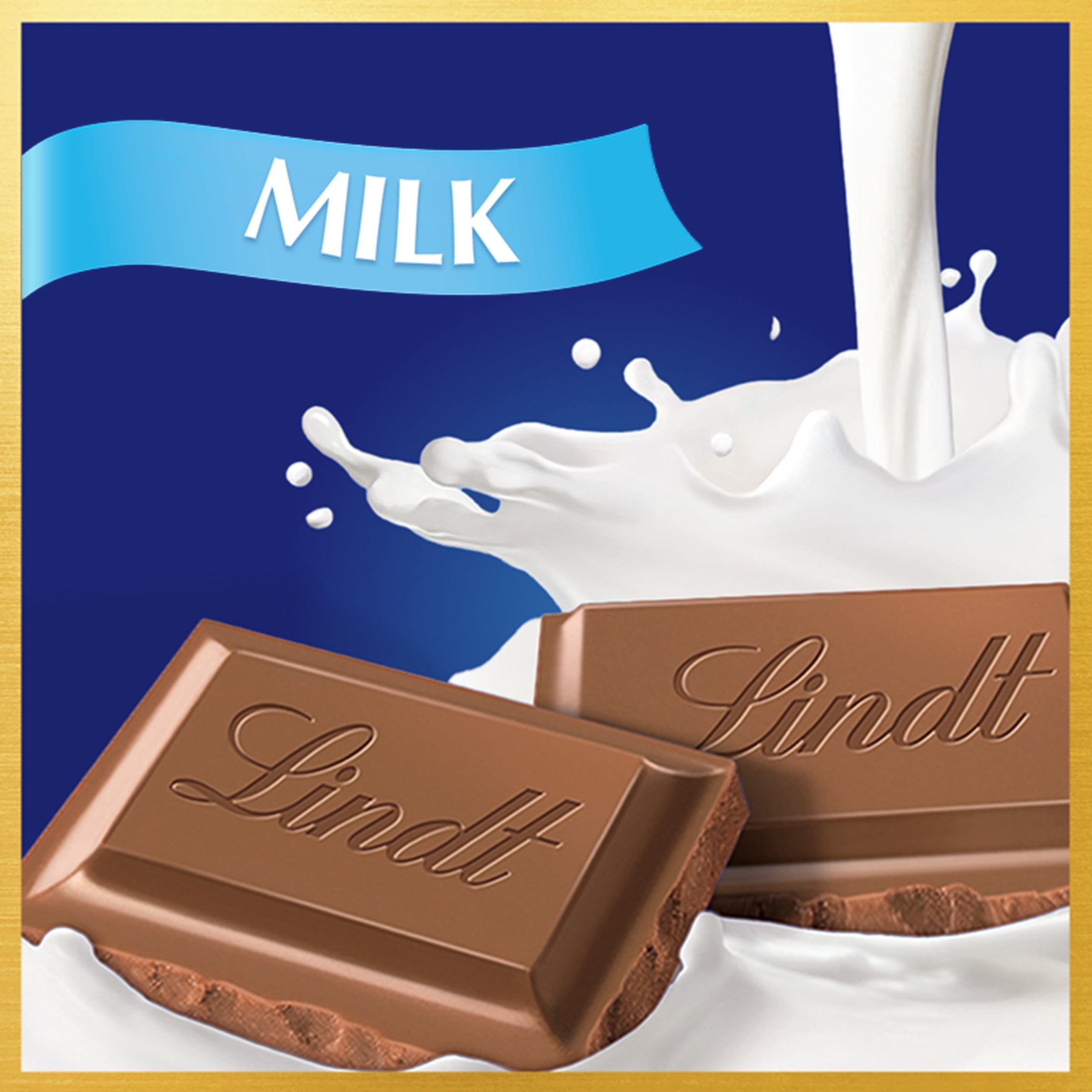 Lindt Classic Recipe Milk Chocolate Candy Bar, 4.4 oz, Bar