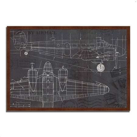 - Plane Blueprint I by Marco Fabiano, 32