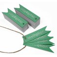 thumbnail image 4 of Inkdotpot Invitation Party Bottle Tag Real Silver Foil Favor Hang Tags Pack Of 50, 4 of 6