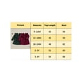 thumbnail image 2 of Suealasg Little Girls Christmas Dress 9M 1T 2T 3T 4T Kids Girls Long Sleeve Velet A-line Princess Dress Christmas Holiday-themed Party Dress for Toddler Girls, 2 of 2
