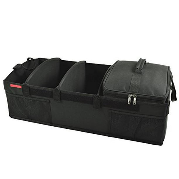 Picnic at Ascot 8034-BLK Organisateur de Tronc de Base Rigide Ultime avec Refroidisseur et Noir