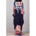 thumbnail image 4 of Women’s Kaftan Beach Cover Up Dress Plus Size Summer Swimsuit Loungewear Maxi Dress, 4 of 11