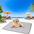 thumbnail image 1 of XWSHYW Mantas Estera de Hielo para Mascotas, Estera para Dormir de Seda de Hielo Fresco de Verano, Cojín para Sofá, Estera de Hielo para Perros, Estera de Seda de Hielo Transparente y Transpirable, U, 1 of 6