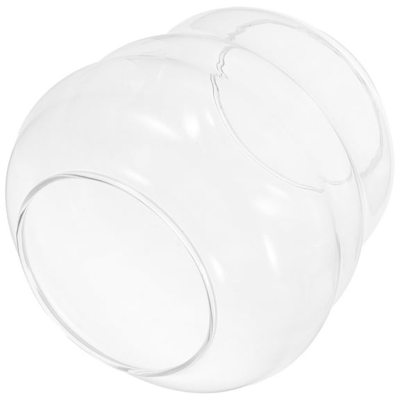 Raindrops Clear Glass Shade Replacement for Vintage Style Kerosene Lamp Cylindrical Design and Easy to Install