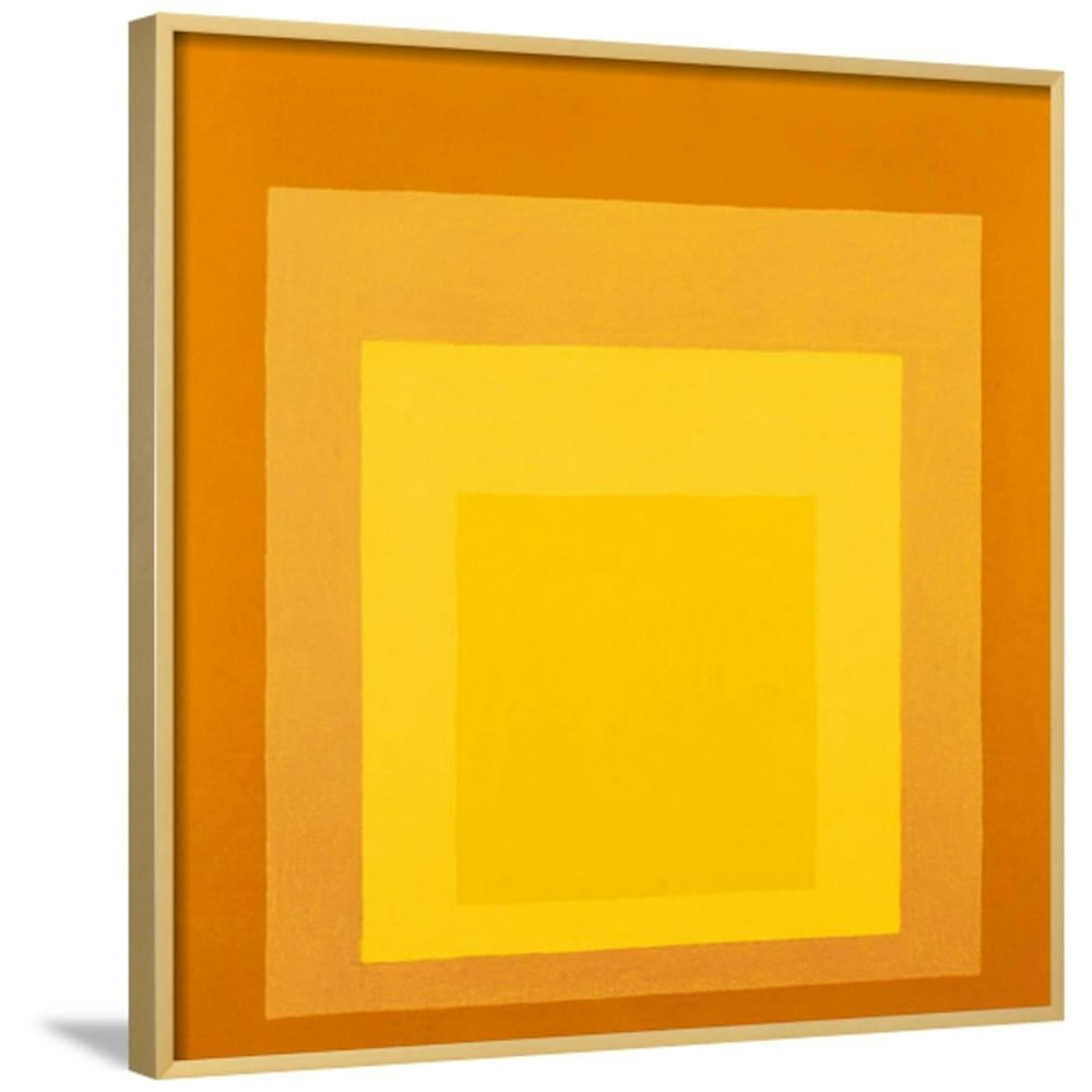 Homage To The Square Framed Art Print Wall Art By Josef