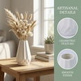thumbnail image 2 of Unique Bargains Clear Plastic Wide Opening Small Bud Vase White 3.9" x 3.9" x 5.9", 2 of 5