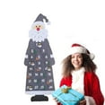 thumbnail image 4 of Felt Christmas Advent Calendar, Wall Santa Advent Calendar with Pockets 24 Days Reusable Christmas Countdown Calendar Hanging Xmas Decorations, 4 of 5
