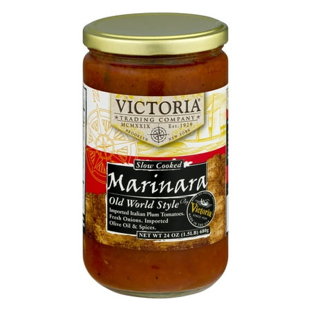 Victoria Marinara Sauce Old World Style, 24.0 OZ (The Best Marinara Sauce From Scratch)