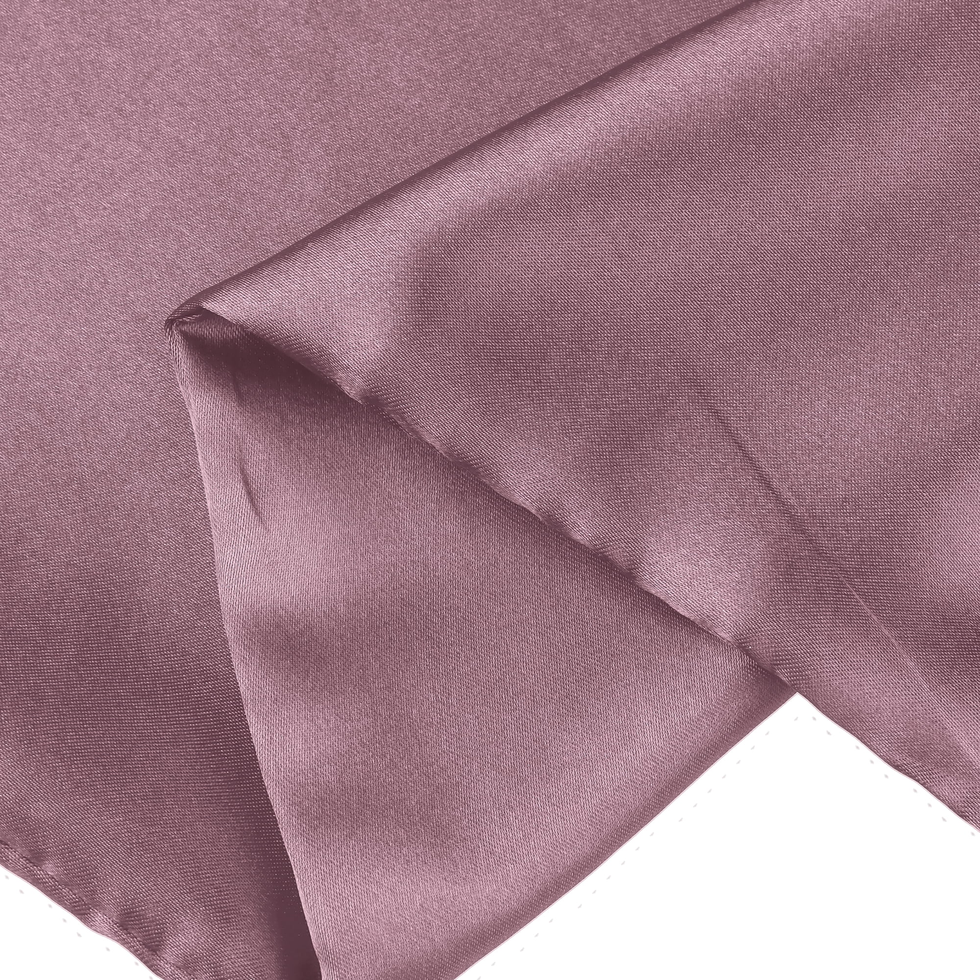 Unique Bargains Envelope Closure Breathable and Soft Satin Pillowcase (2 Count) Bean-Paste Color King