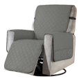 thumbnail image 2 of CHOK 2024 Housse Réversible pour Fauteuil Inclinable, Housse Imperméable avec Poches Latérales, Protège-Fauteuil Inclinable Lavable avec Sangles Élastiques pour Enfants, Enfants, Chien, Housse de Sofa Beige 33*28*9 Beige, 2 of 9