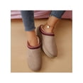 thumbnail image 2 of Women's Fashion Slipper Boots with Stiletto Heel, Plush Fleece Lining, Soft Cotton Fuzzy Slippers for Autumn Winter - Durable & Comfortable, 2 of 7
