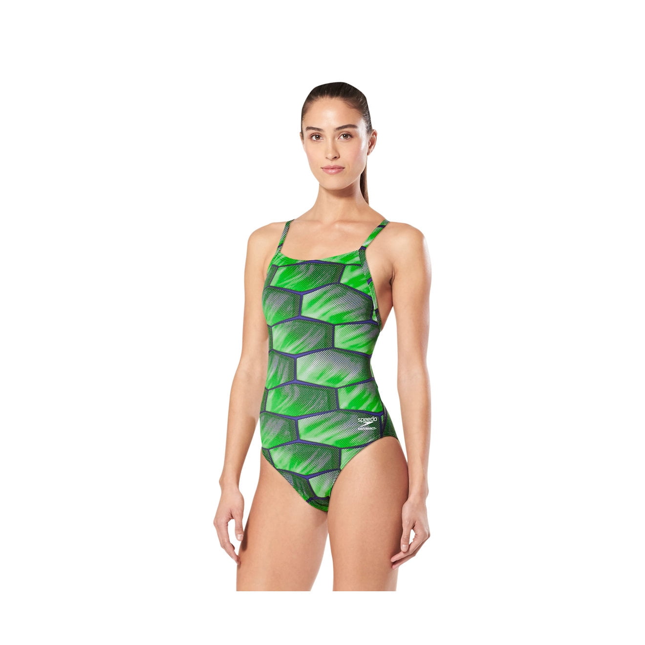 engel Nebu Klein Speedo Swimsuit SHELL SHOCK Flyback Blue/Green Size 28 - Walmart.com