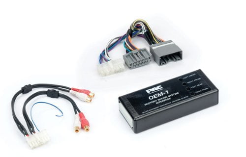 factory radio add a amp amplifier sub interface wire harness inline converter