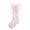Pink, variant on lnmuld Kids Socks Baby Girl Fashion Knee High Stockings with Delicate Lace Trim and Elegant Large Bow for Stylish Outfits Size:0-6 Months