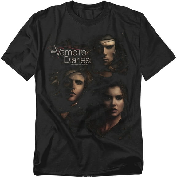 Vampire Diaries T-Shirt Smokey Veil Unisex Graphic Tee For Men & Women