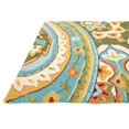 thumbnail image 2 of Loloi Francesca 2'3" x 3'9" Hand Hooked Rug in Blue and Green, 2 of 2