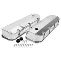 Allstar Performance Valve Covers BBC Fab Aluminum w/ Holes